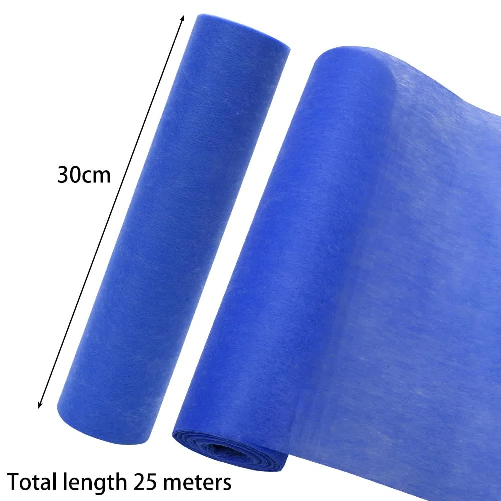 Gohytal Runner da Tavolo, in Blu Reale Runner da Tavolo in Tessuto Non Tessuto Runner Decorativo da Tavola per Compleanni Matrimoni Feste Comunione, 25m x 30cm