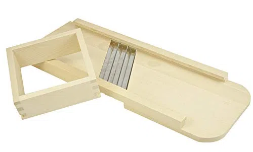 Wooden World in Legno, GRATTUGIA, AFFETTATRICE per Verdure, Frutta, Cavolo, 65 CM