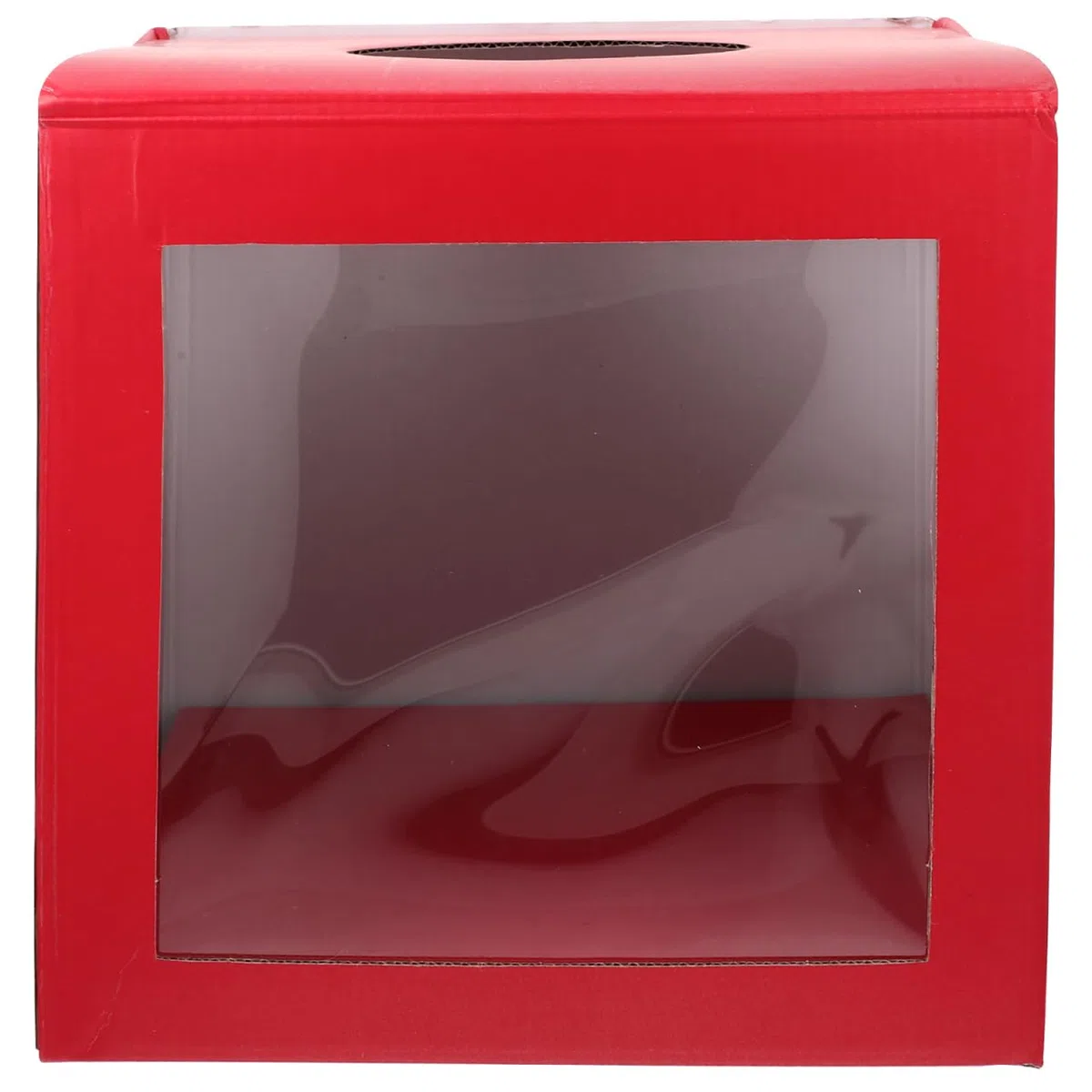 NUOBESTY Scatola Della Lotteria Cubica 9.84X9.84X9.84In Contenitore Multifunzionale Per Giochi Donazioni E Eventi Box Sicuro E Riutilizzabile Per Biglietti E Raccolte