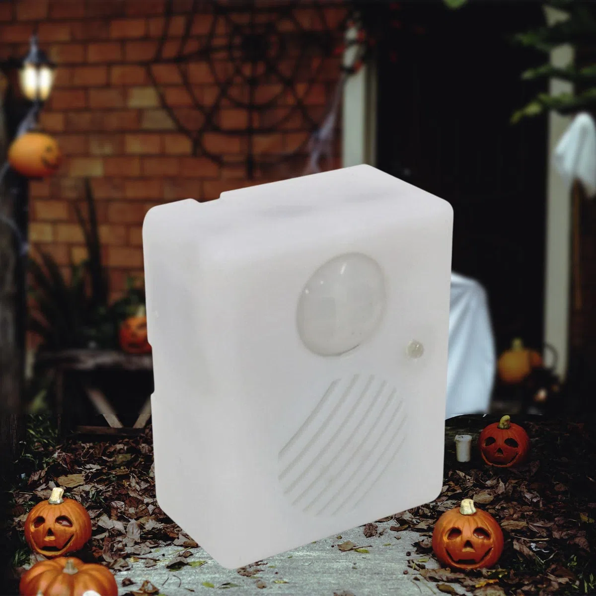 Halloween Scream Speaker Sound Machine con attivazione vocale e sensore a infrarossi per oggetti di scena e decorazioni per feste a tema