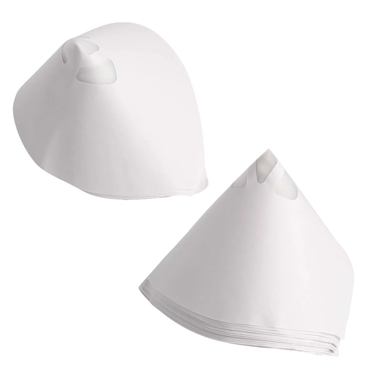 DollaTek 100 pezzi Filtri per carta conici per vernice Filtro per vernice monouso Imbuto in carta con maglia fine