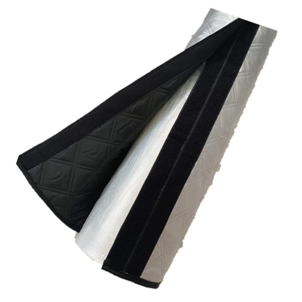 Copertura del tubo flessibile del condizionatore d'aria,involucro del tubo isolato termicamente,copertura del tubo di scarico della pellicola di alluminio,misura universale sia 5" che 6" di diametro