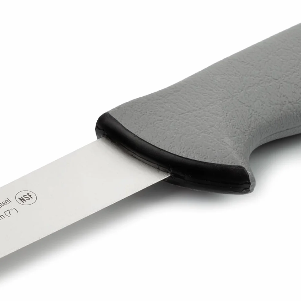 Arcos Serie Colour Proof - Coltello di Filetto Coltello Bistecca - Lama Acciaio Inossidabile Nitrum 190 mm - Manico Polipropilene Coperto da Elastomer Colore Nero