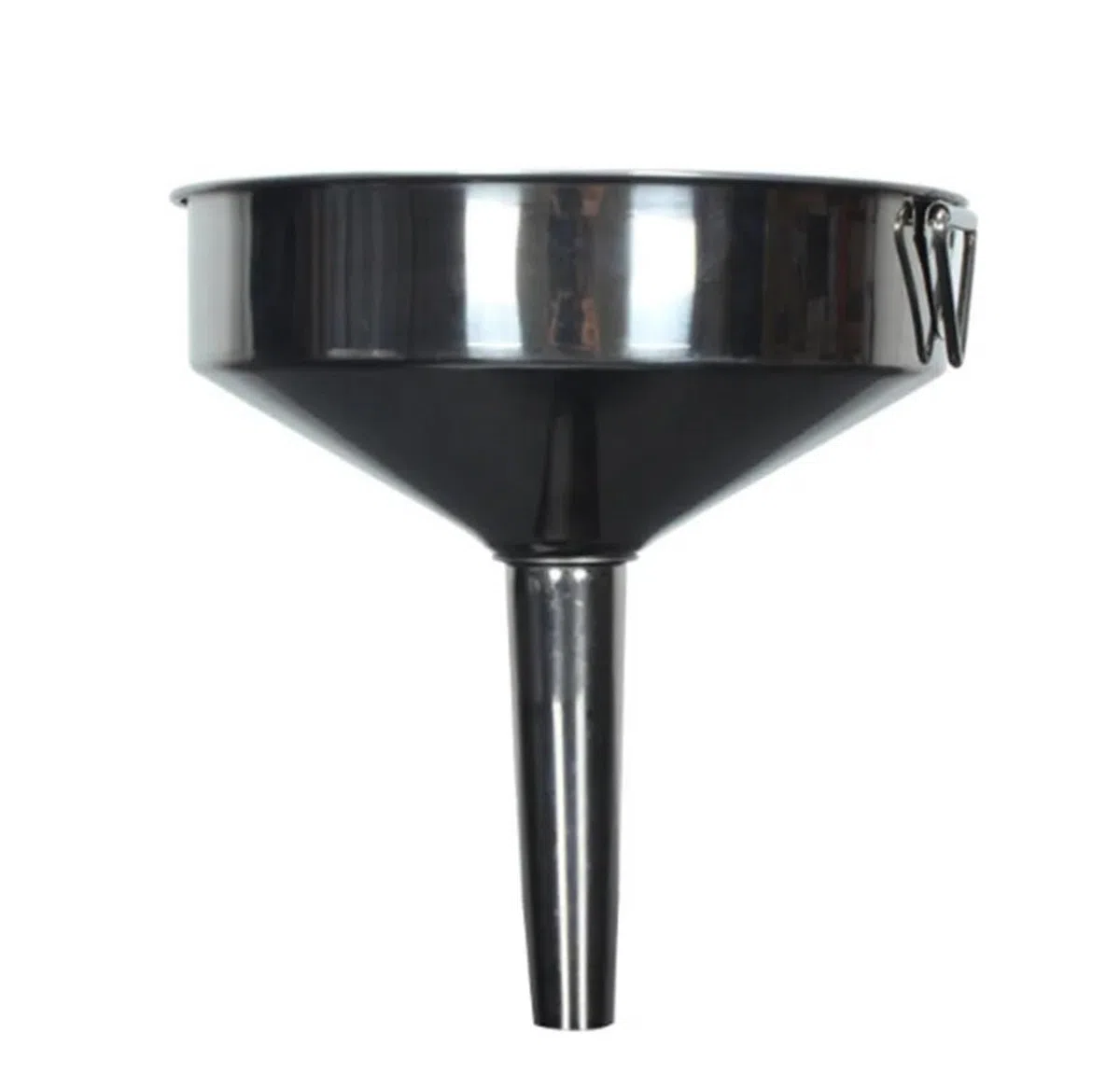 HOMEXO Imbuto for Olio da Cucina Liquido Grande Imbuto in Metallo in Acciaio Inossidabile con Filtro Staccabile Imbuto Industriale a Bocca Larga for Utensili da Cucina inscatolati 1pc (Color : 20cm)
