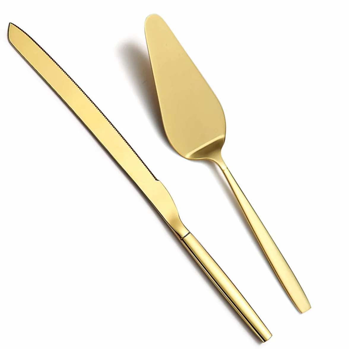Berglander oro torta torta pasticceria server set coltello e server torta perfetto per matrimoni, compleanni, feste ed eventi