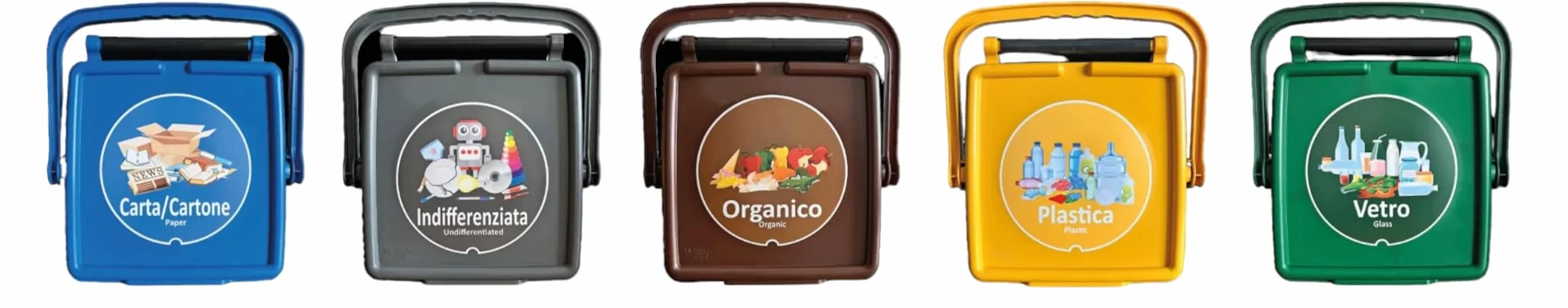 GENERICO PATTUMIERA PER DIFFERENZIATA LT 25 - SISTEMA DI CONTENITORI PER RACCOLTA DIFFERENZIATA (MARRONE ORGANICO)