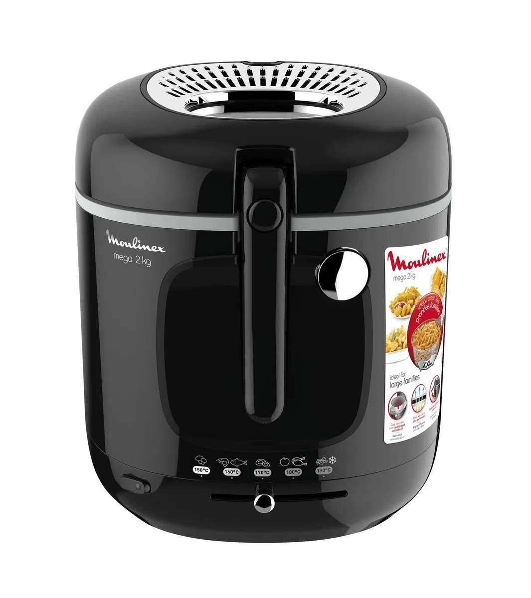Friggitrice Moulinex XXL MEGA, 2 kg, AM480870