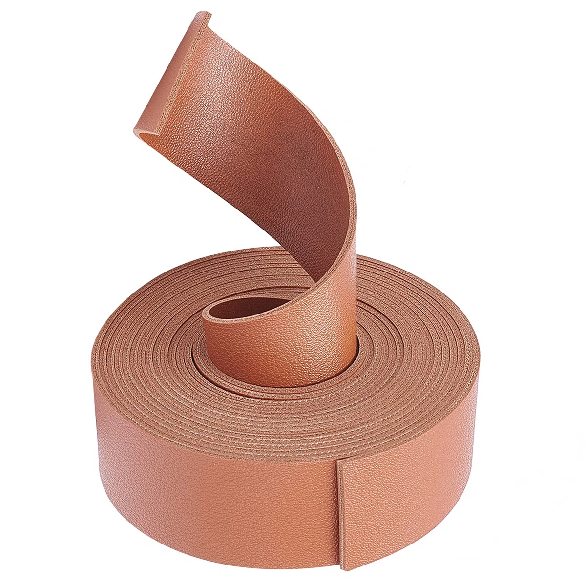 GORGECRAFT Cinghie in Pelle con Cordoncino Piatto Strisce 30mm Cinturino Largo in Pelle Fai da Te 3m Lungo per Abbigliamento, Confezionamento di Gioielli, Progetti Artistici (caffè)