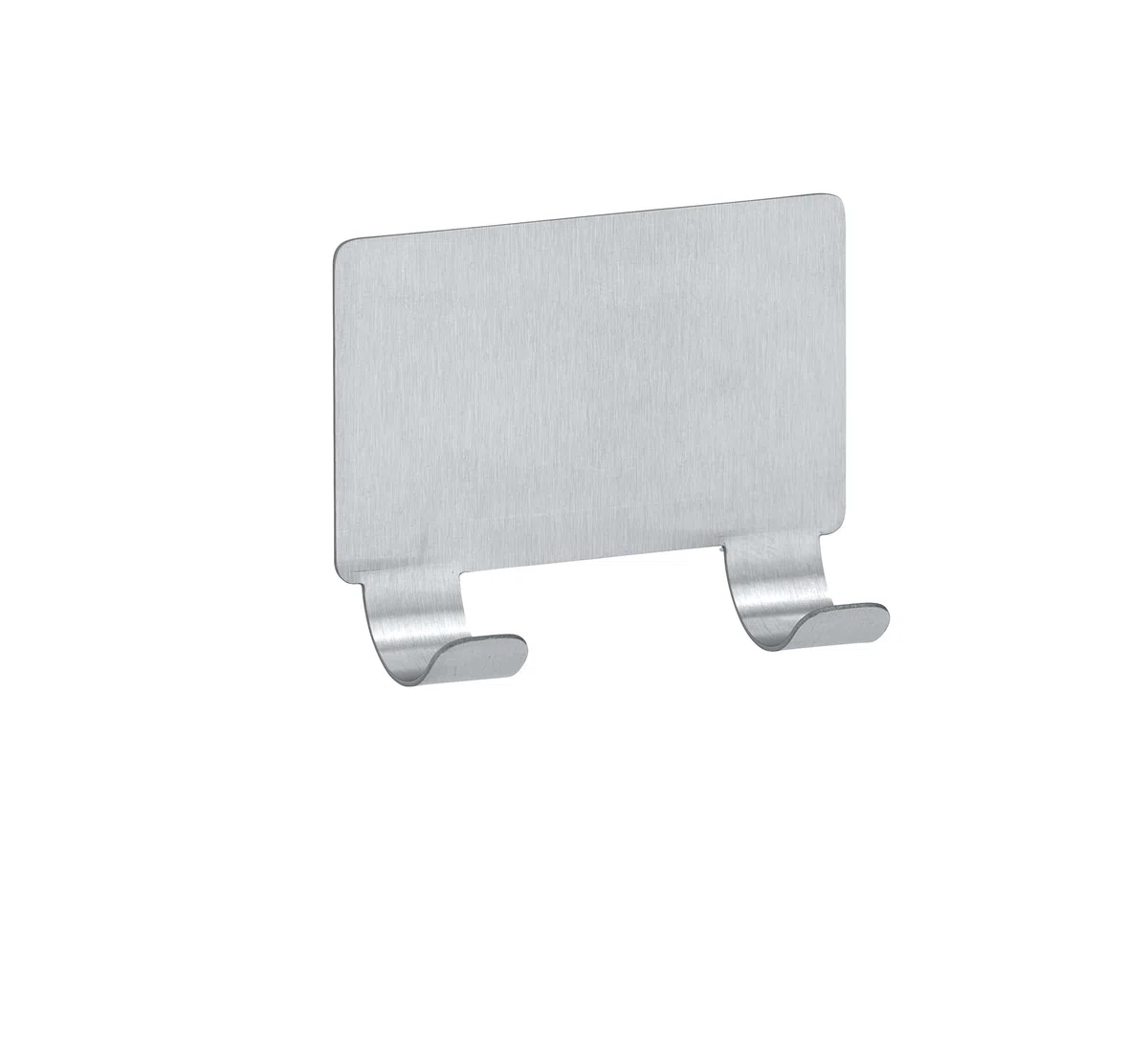 WENKO Terni Terni Jumbo - lavavetri doccia con attacco a parete da attaccare, metallo, 40 x 17 x 3,5 cm, cromato