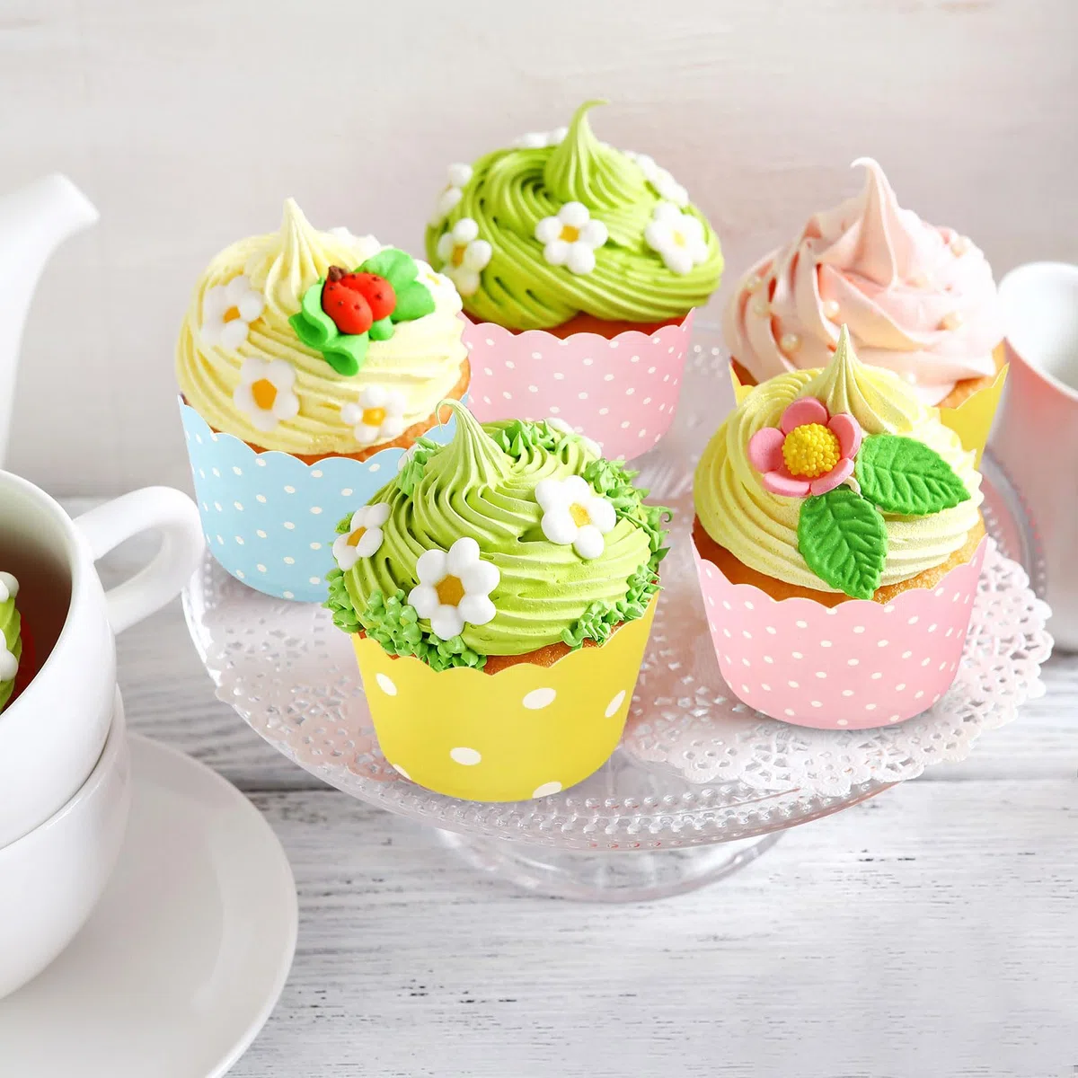 150 pirottini di carta per muffin cupcake, cupcake, pirottini per cupcake, muffin in carta, per matrimoni, compleanni, feste