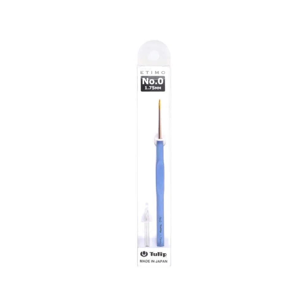 Tulip Crochet Hook, Blue, 38