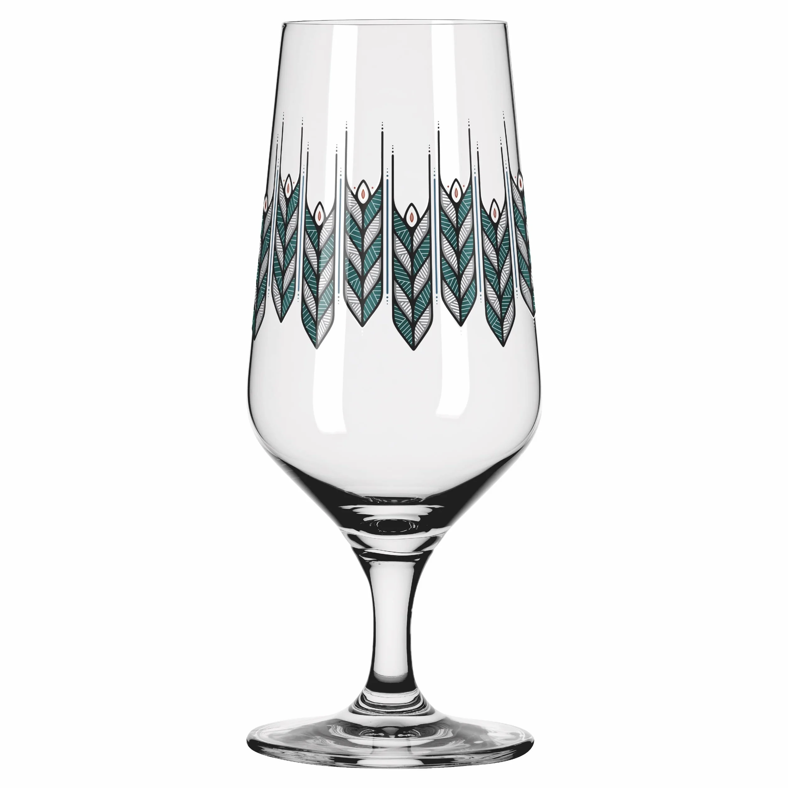 RITZENHOFF 6201001 - Set di 2 bicchieri da birra, 374 ml, con illustrazioni, multicolore Made in Germany