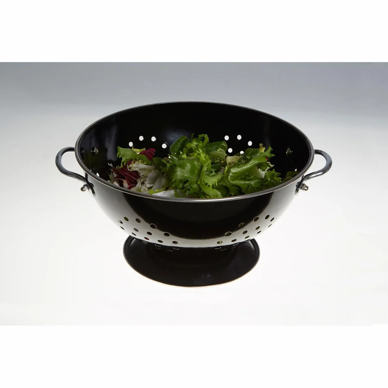 PREMIER Housewares 0508557 Scolapasta, Nero