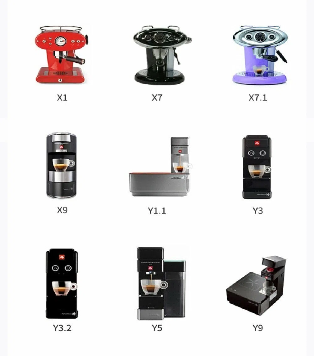 Capsule di caffè riutilizzabili in acciaio inossidabile per caffettiera Illy (acciaio inossidabile)