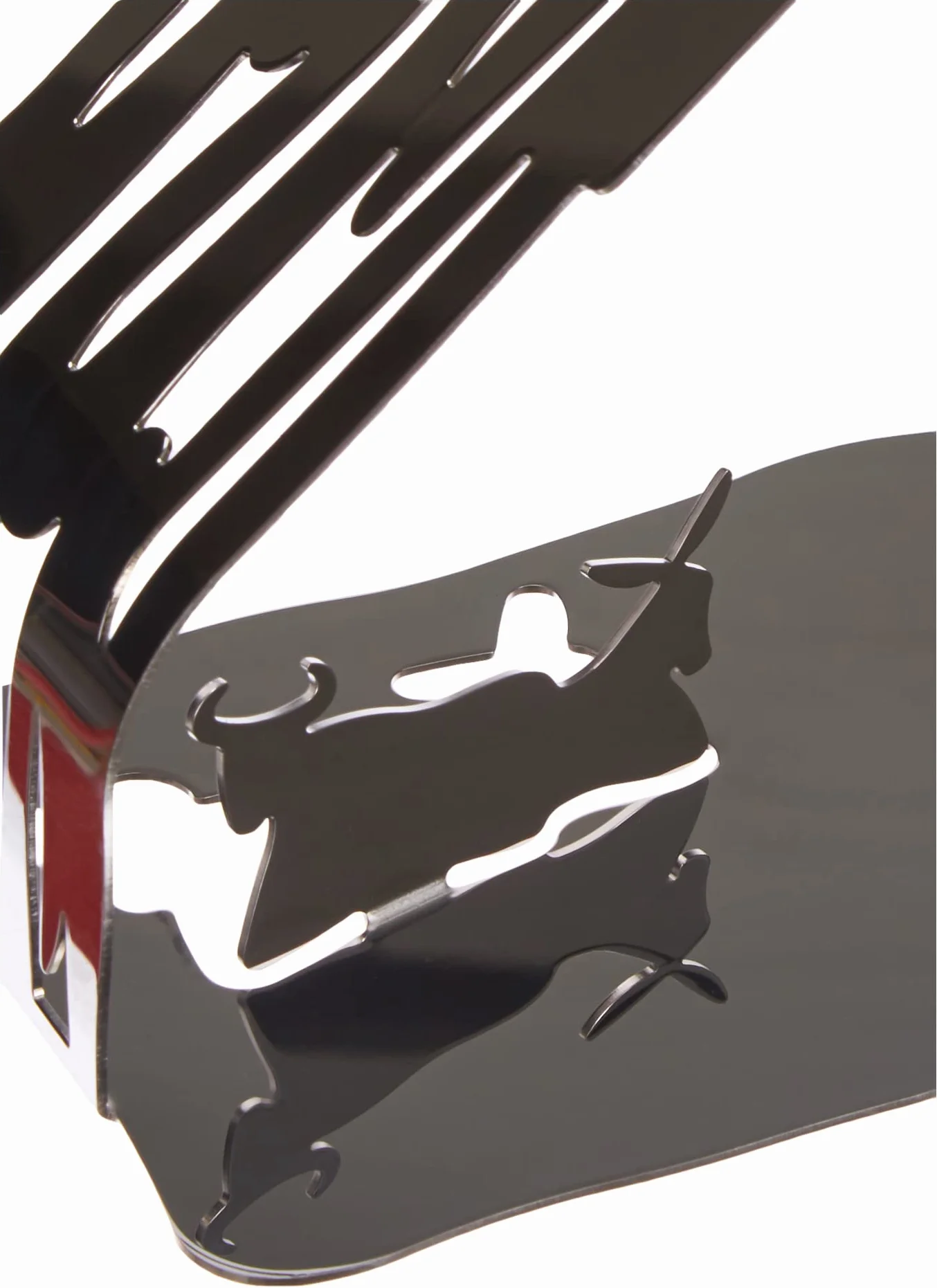 Alessi Bark Crib BM09 - Presepe di Design in Acciaio Inossidabile con Particolari Dorati, Lucido