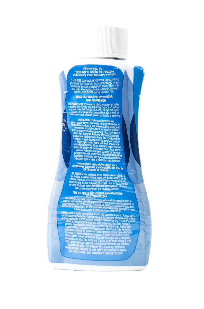 Rit Dye Liquido Sintetico 236ml Blu Zaffiro