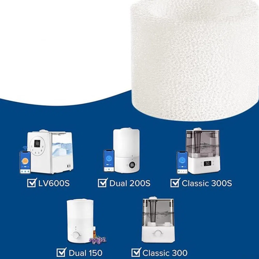 Ricambio per filtro umidificatore LEVOIT Dual150/Dual200S/Classic300/LV600S/OasisMist450S, confezione da 30