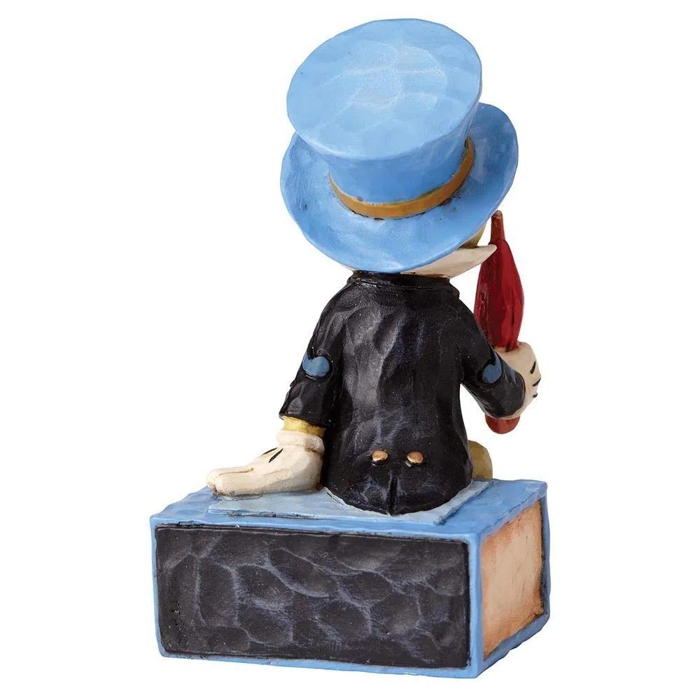 Enesco Disney Tradition By Jim Shore Il Grillo Parlante Mini Figurina, PVC, Multicolore, 16x18x24 cm