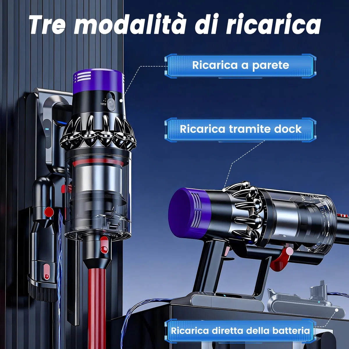 V11 Batteria per Dyson V11 V15, compatibile con V11Extra Absolute Animal Outsize V15 SV15 SV16 970425-01 (non per modelli a vite)