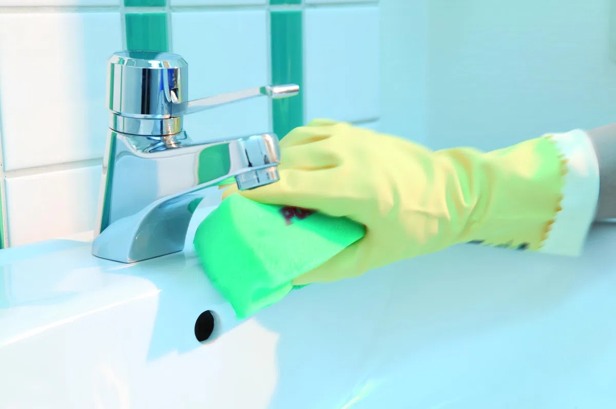 Vileda Professional PurActive, Spugna professionale Antigraffio, 10 Pezzi,14x6 cm,Verde,Per Superfici Delicate,Acciaio Inossidabile,Vetro,Ceramica,Tecnologia di Pulizia Attiva,Codifica a Colori HACCP