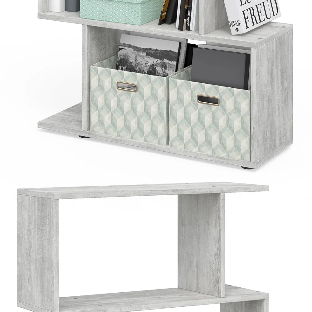 Vicco Divisorio per ambienti Levio, Grigio, 70 x 97.4 cm, per una suddivisione flessibile degli spazi e un utilizzo su entrambi i lati