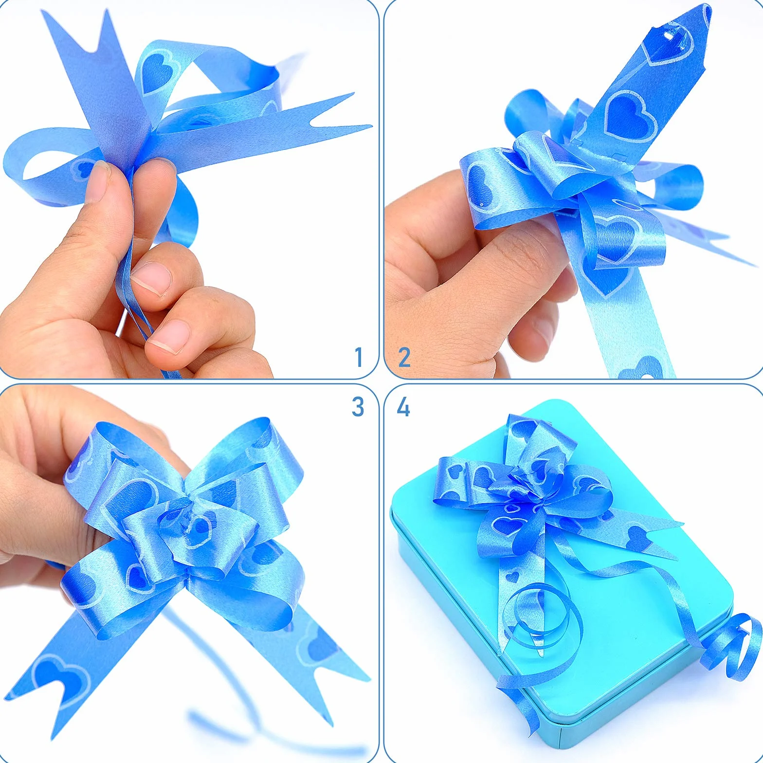 Cisolen 120 Pezzi Fiocchi Regalo Coccarde Fiocco Fiocchi Coccarda Matrimonio Coccarde per Pacchi Regalo per Confezioni Regalo Bouquet Cestini Natale Compleanno Festa Matrimoni Decorazione (12 Colori)