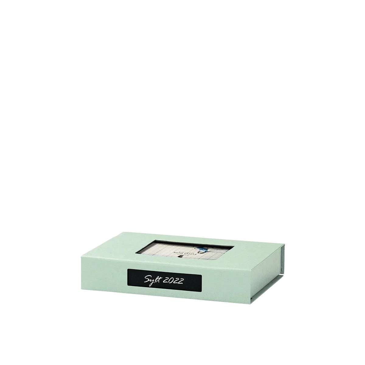Rössler 14573200651 - Scatola per foto con passepartout, per foto 13 x 18 cm, menta, 203 x 45 x 147 mm, 1 pz.