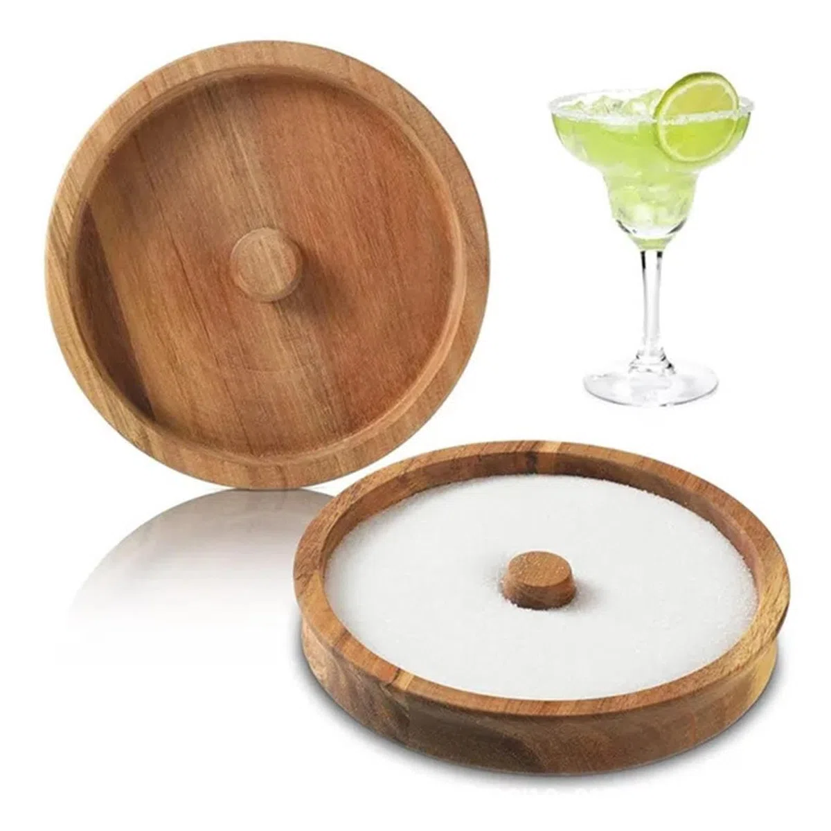 Margarita Sale Rimmer Di Sale, Kit Margarita, Attrezzature Da, Rimmer Di Vetro Da, Rimmer Da Cocktail Di Sale E Zucchero Margarita, Vassoi Rotanti A 3 Livelli, Strumento Da Per