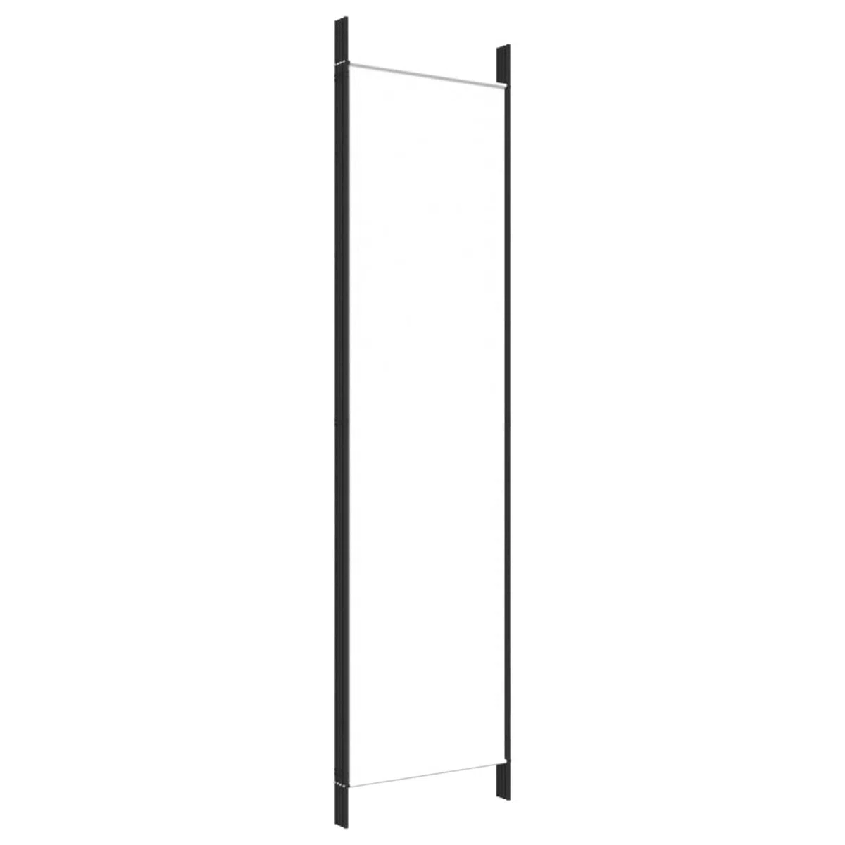 Rantry Mobile Divisorio a 4 Pannelli Bianco 200x200 cm Tessuto, Paravento da Interno Separé per Ambienti, Pannelli Divisori per Interni Casa