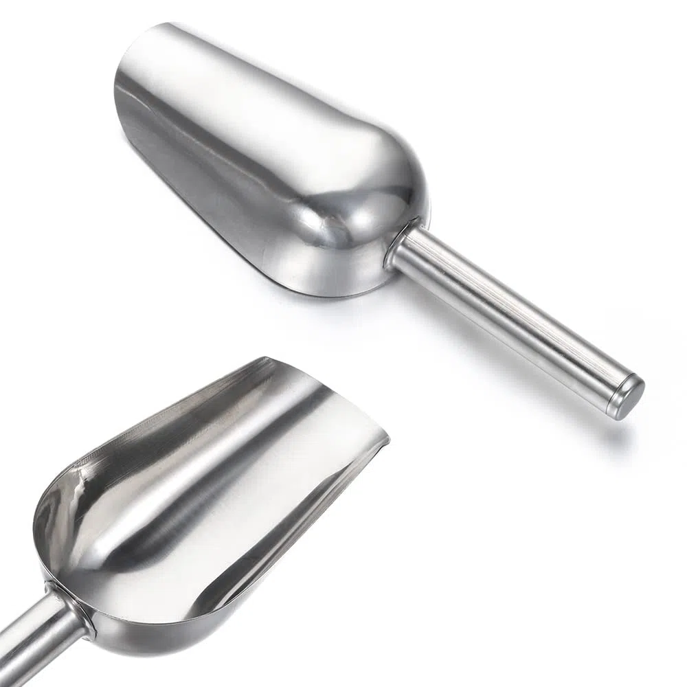 6 pezzi Pinza per Zucchero Piccola e 2 pezzi Paletta per Ghiaccio in Acciaio Inossidabile Pinza per Cubetti di Ghiaccio Pala Ghiaccio Cocktail per Cucina Bar Feste Caramella Alimentare