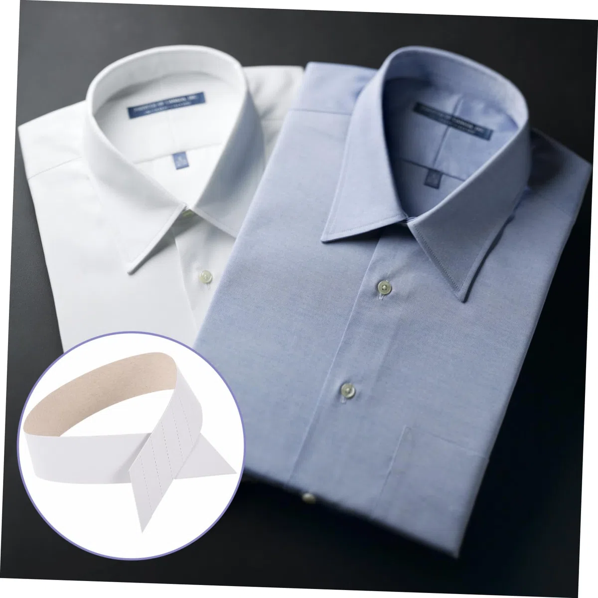 LIFKOME Supporto Colletto Camicia Uomo in Carta Bianco Flessibile e Regolabile per Colletto 100 Pezzi per Mantenere Rigido da Uomo