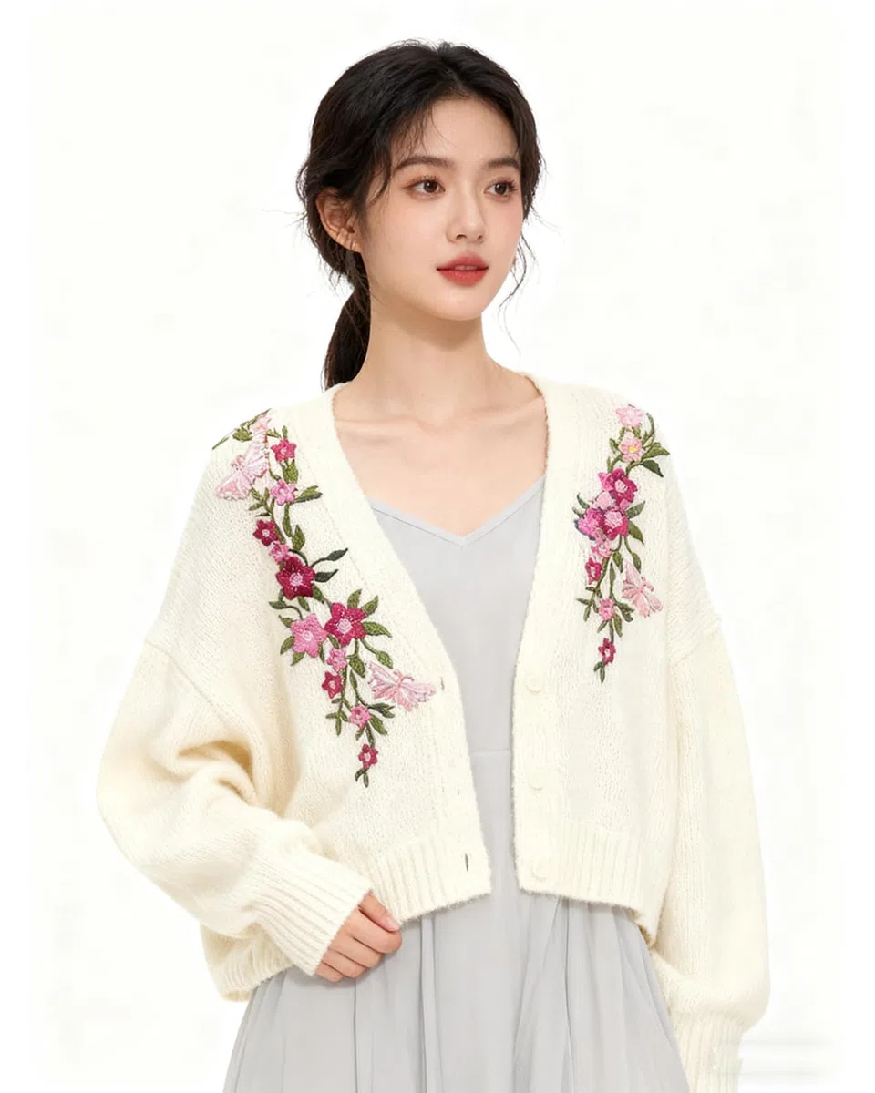 2 toppe ricamate con fiori di farfalle e fiori, in pizzo floreale, per ricamo, fai da te, artigianato, per vestiti, jeans, giacche, borse