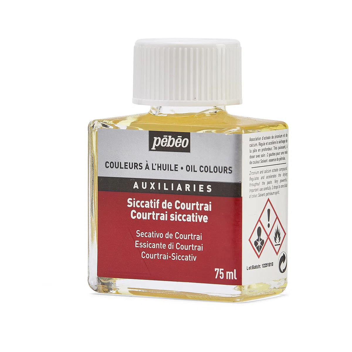 Pebeo Coutrai Siccative, Colore: Trasparente