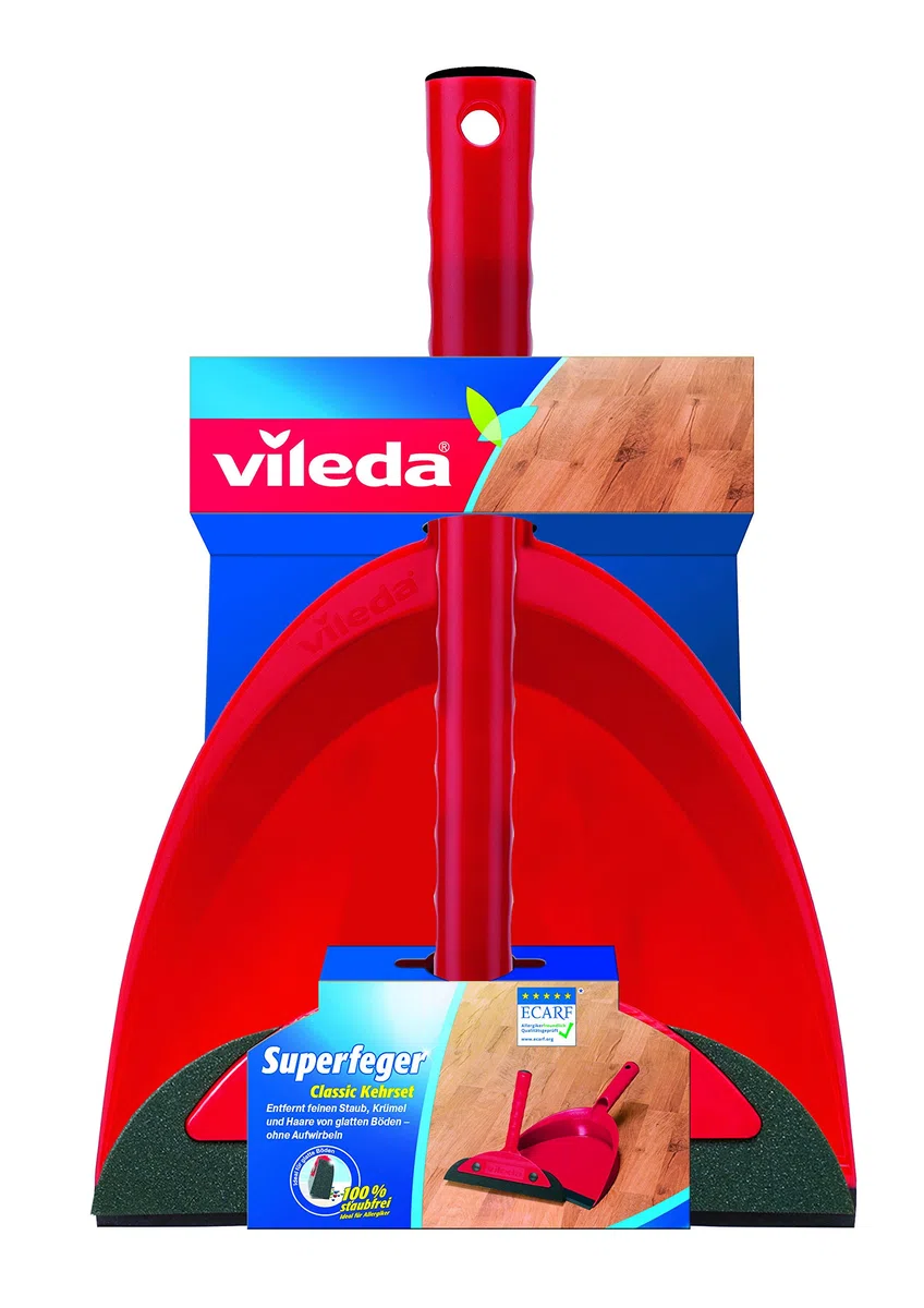 Vileda 1457 Classic Set Scopa e Paletta