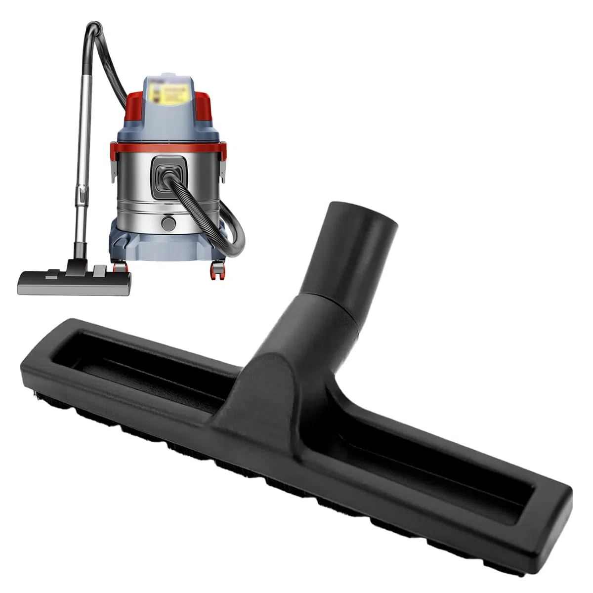 Spazzola universale da 35 mm, per aspirapolvere, bocchetta per pavimenti duri, ricambio per aspirapolvere, compatibile con Kärcher/Bosch/Siemens/Samsung/Metabo/Medion/Philips/Miele/Dirt Devil