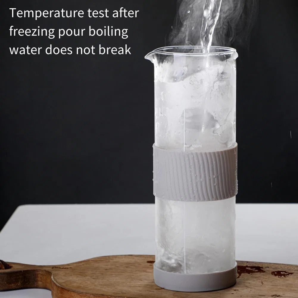 Infusore portatile ermetico per caffè e tè, 800 ml, caraffa in vetro