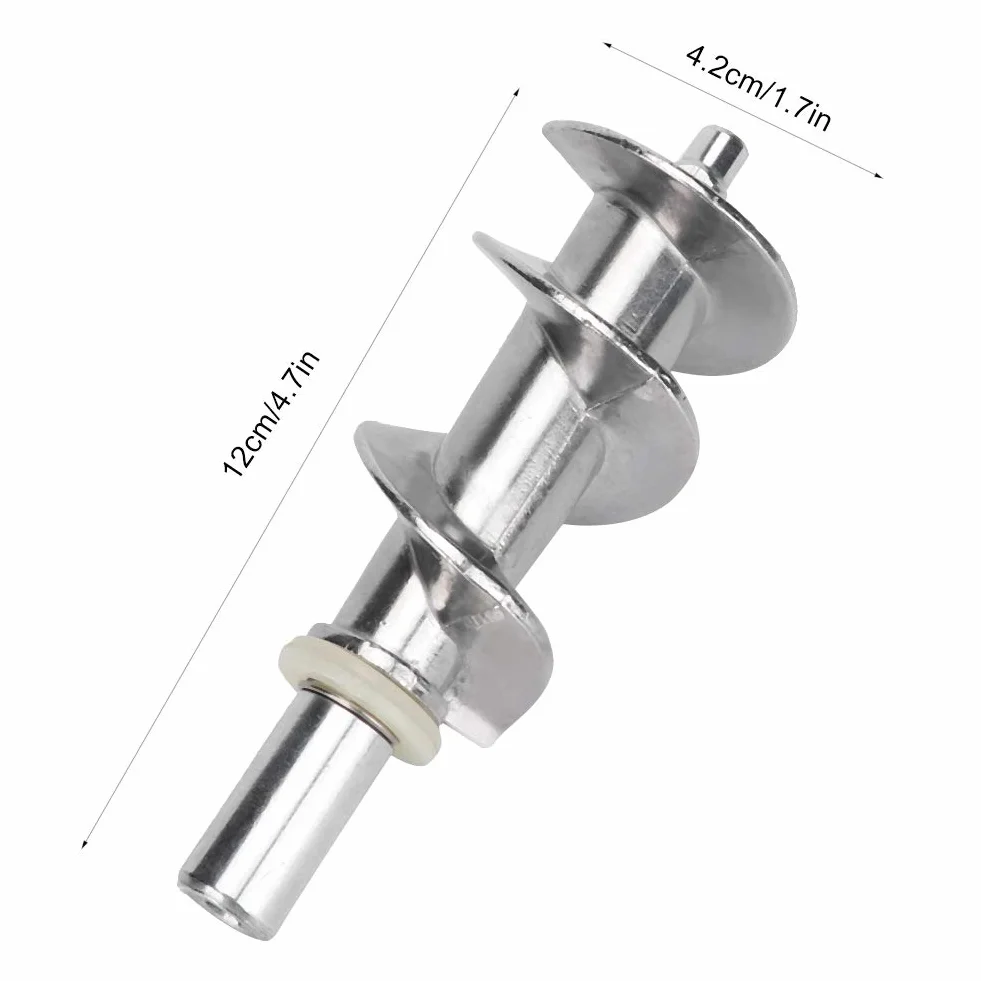 Tritacarne A Vite, Vite Tritatutto Ricambi Accessori Per Tritacarne Lame Per Tritacarne In Lega Di Alluminio Accessori Da Cucina Adatto Per Tritacarne N. 5 Parti In Acciaio Inox