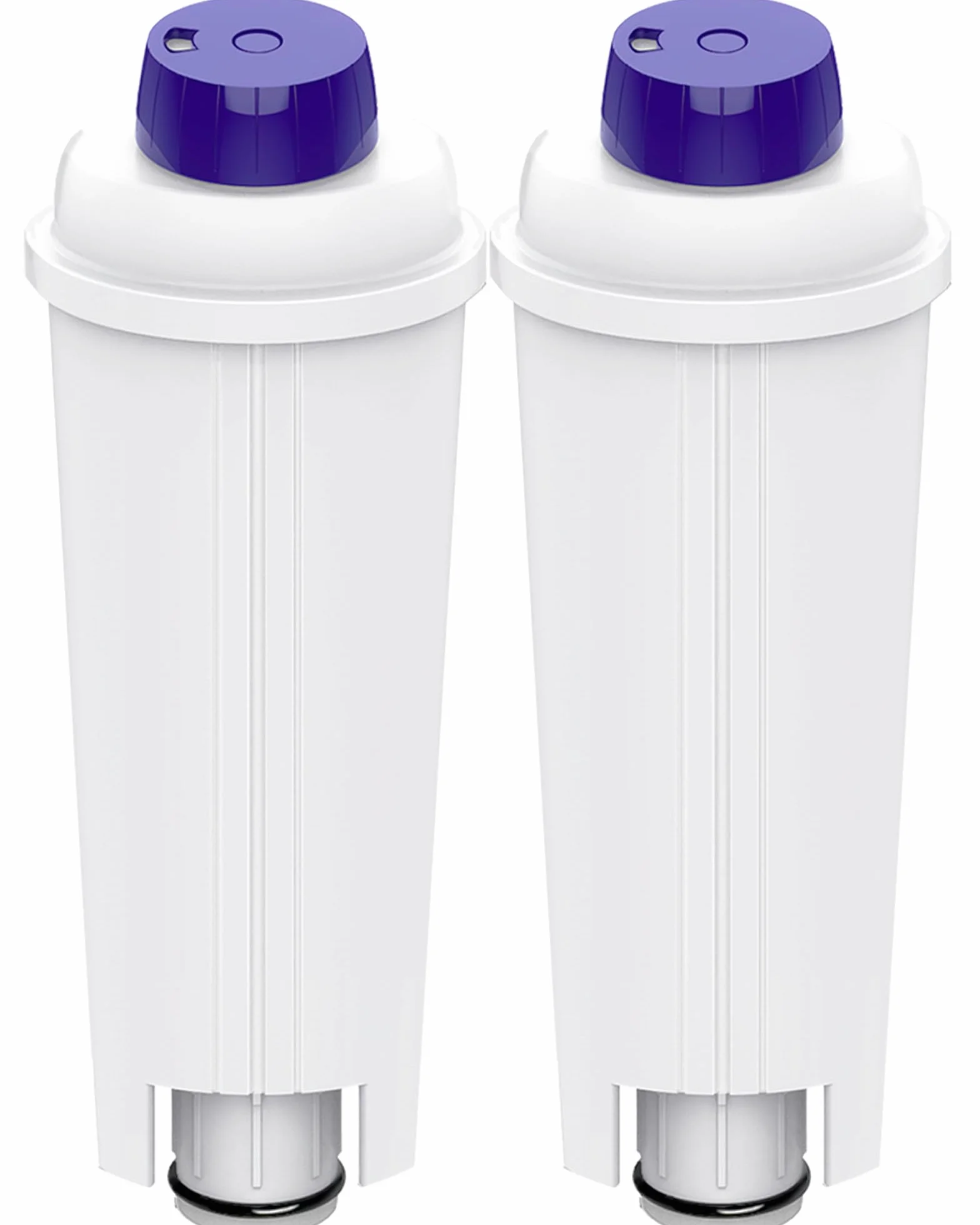 2 Pezzi Addolcitore per DLSC002 Filtro Macchina Caffe per Delonghi ECAM, ESAM, ETAM, BCO Serie