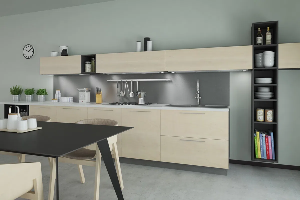 ARTESIVE TEC-017 Acciaio Satinato Opaco larg. 90 cm AL METRO LINEARE - Pellicola Adesiva in vinile effetto metallo per interni per rinnovare mobili, porte e oggetti di casa