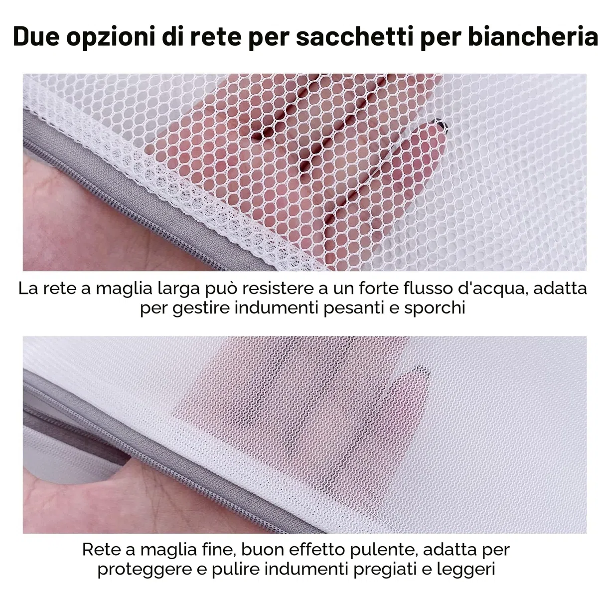 Sacchetti per Lavatrice 10 Pezzi,sacchetti per lavatrice per indumenti, ideali per capi delicati, biancheria intima, calze, reggiseni, cappotti, biancheria da letto
