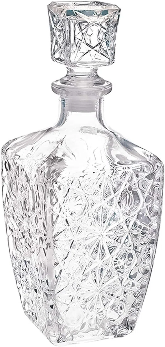 Bormioli Rocco Dedalo Decanter con Tappo, Vetro, Trasparente