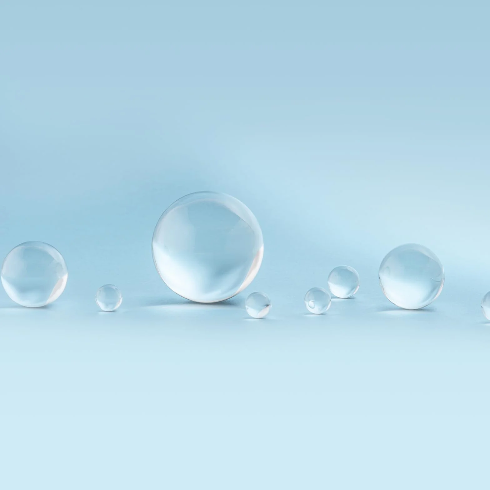 QUARKZMAN 150pz Vetro Sfera Bollente Pietre 8mm Soda Lime Vetro Perle per Bottiglia Scuotere Mischiare, Trasparente