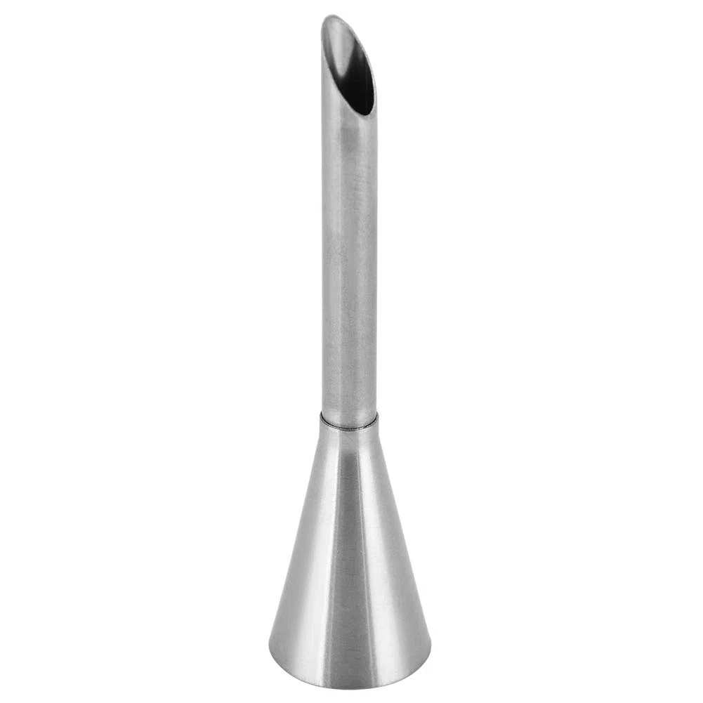 Ugello Riempitivo per Cupcake, Punta Dell'ugello per Piping per Glassa Alla Crema, Ugello Riempitivo per Crema in Acciaio Inossidabile per Ripieno di Bignè, Decorazione di Cake Topper