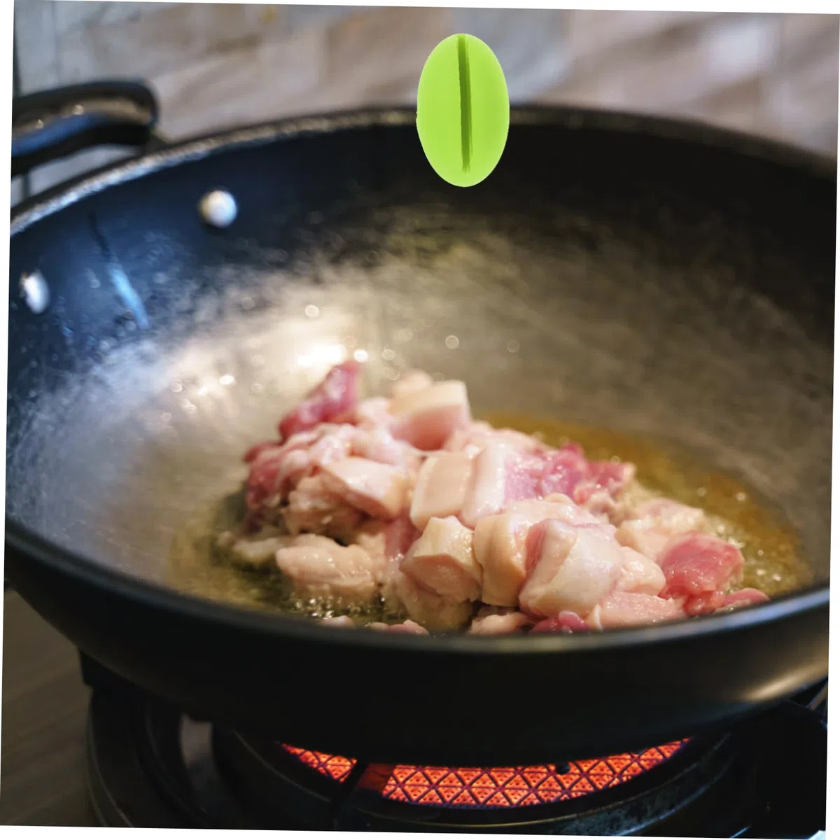 Alipis Clip Per Termometro Da Griglia e Supporto Sonda Friggitrice in Silicone Antigraffio, Morsetto Flessibile Per Sonda Di Temperatura, Compatto Per Utensili Da Cucina e Cottura