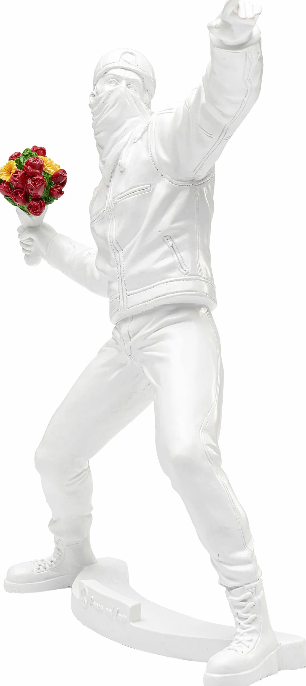 Kare Design figura decorativa Street Art Bouquet, bianco, idea regalo