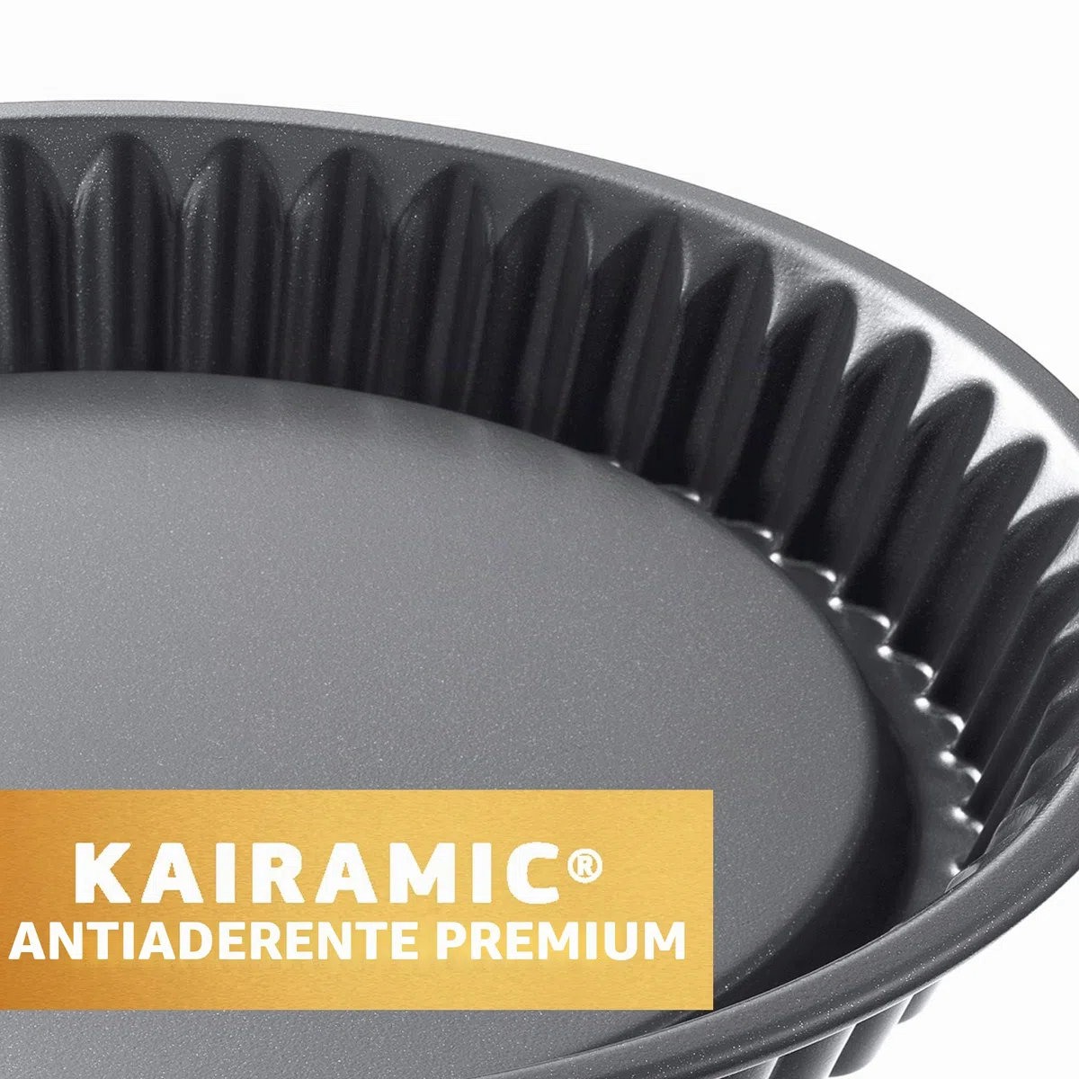 ORIGINAL KAISER 2300638102 Tortiera Apribile, Diametro 30 cm, Grigio