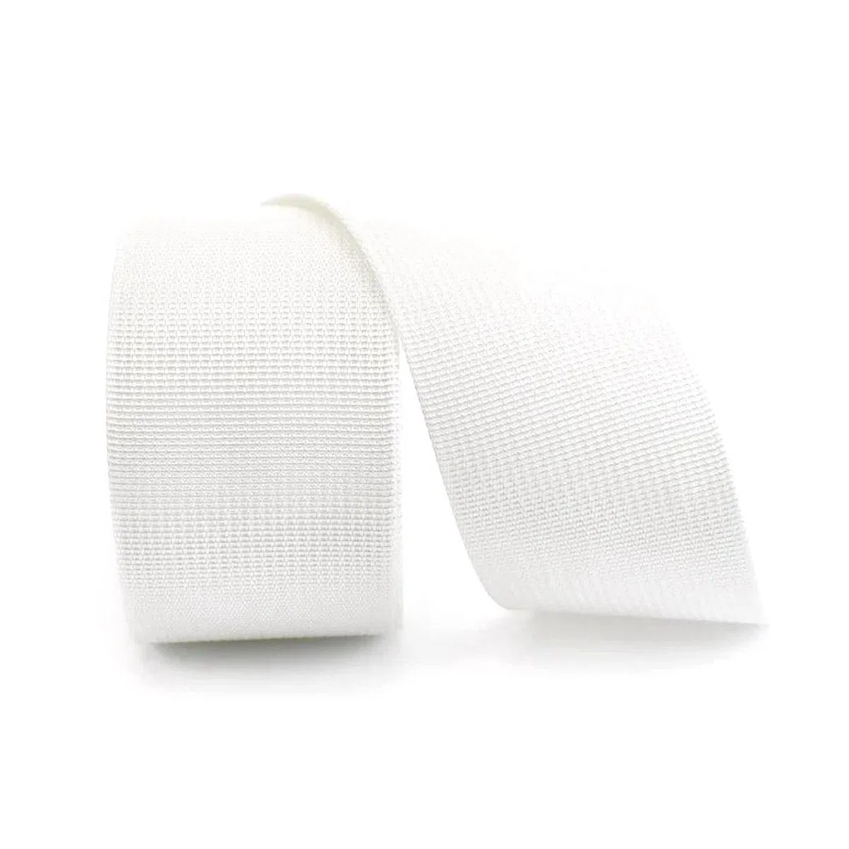 10 Metri di fettuccia in Nylon da 20-50 mm, Cintura di Sicurezza per rifinitura, Nastro, Accessori per Cintura da Cucito,Bianco,20 mm