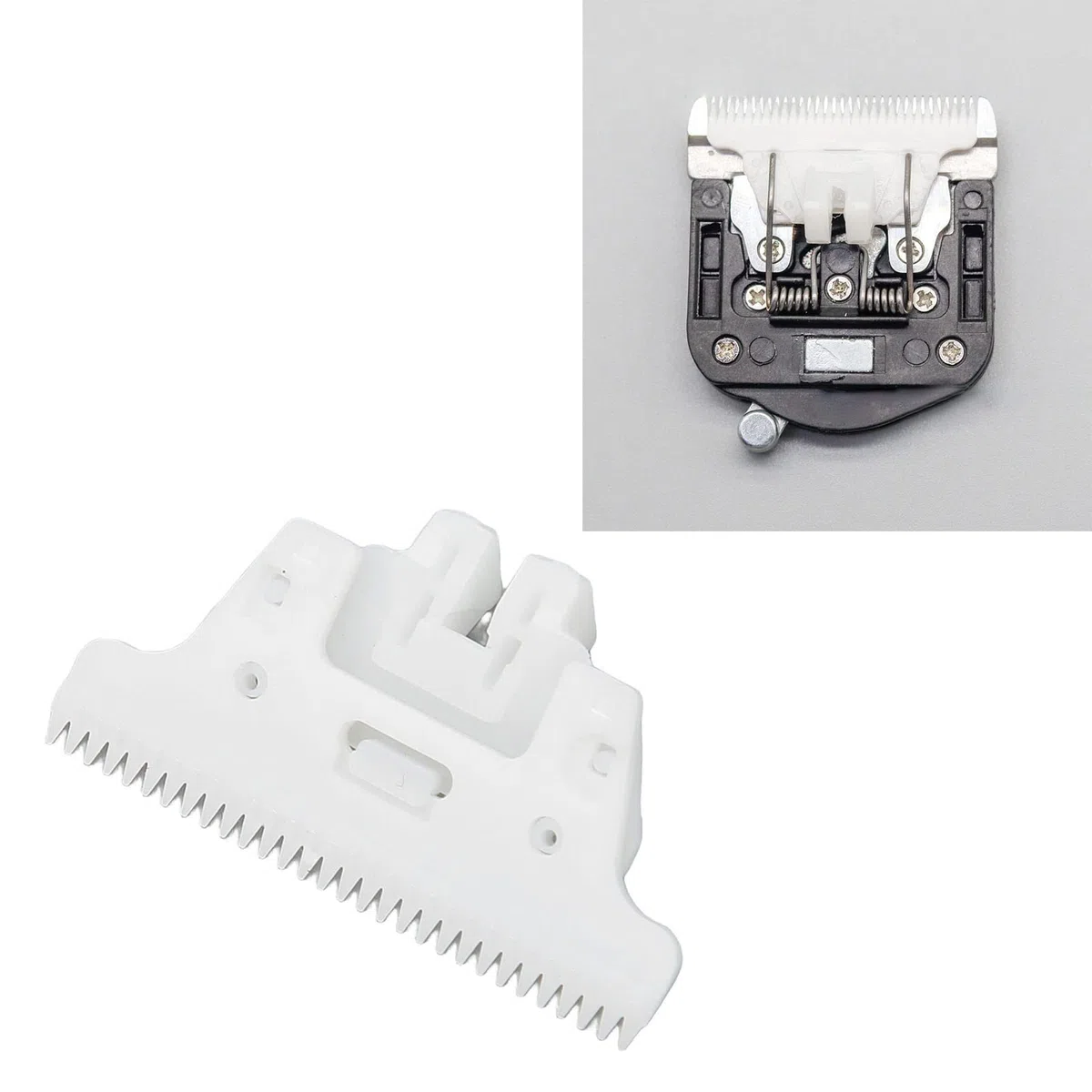 Set di Lame per Rifinitore in Ceramica con Testina in Ceramica di Ricambio in Ossido di Zirconio