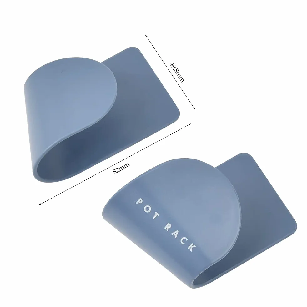 Confezione da 8 Supporto per Coperchio Della Pentola Porta Coperchi Autoadesiva Porta Pentola Autoadesiva Gancio per Coperchi Portacoperchi da Parete Supporto Appendi Cucina Supporto Coperchi