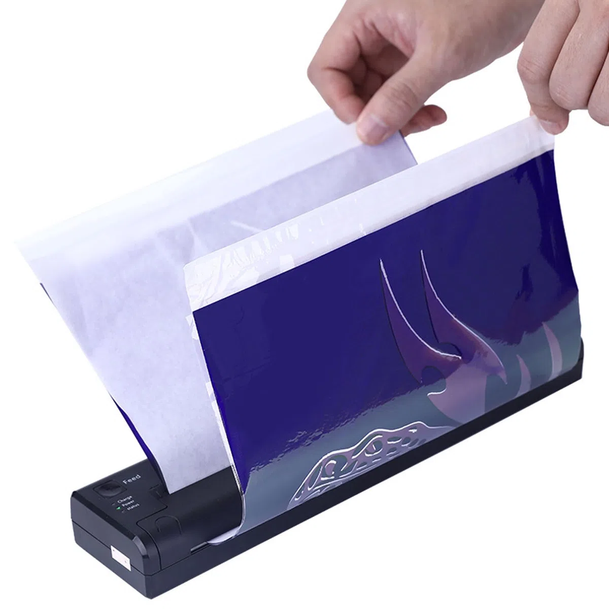 Carta per Trasferimento Termico Trasparente per Tatuaggi, Carta per Stencil per Tatuaggi 50 Pezzi per Carta per Trasferimento Termico per Tatuaggi, Carta per Pellicola